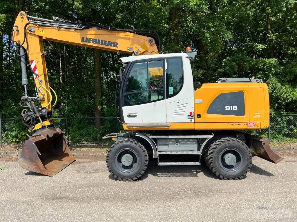 Liebherr A 918 Bagri na kolesih