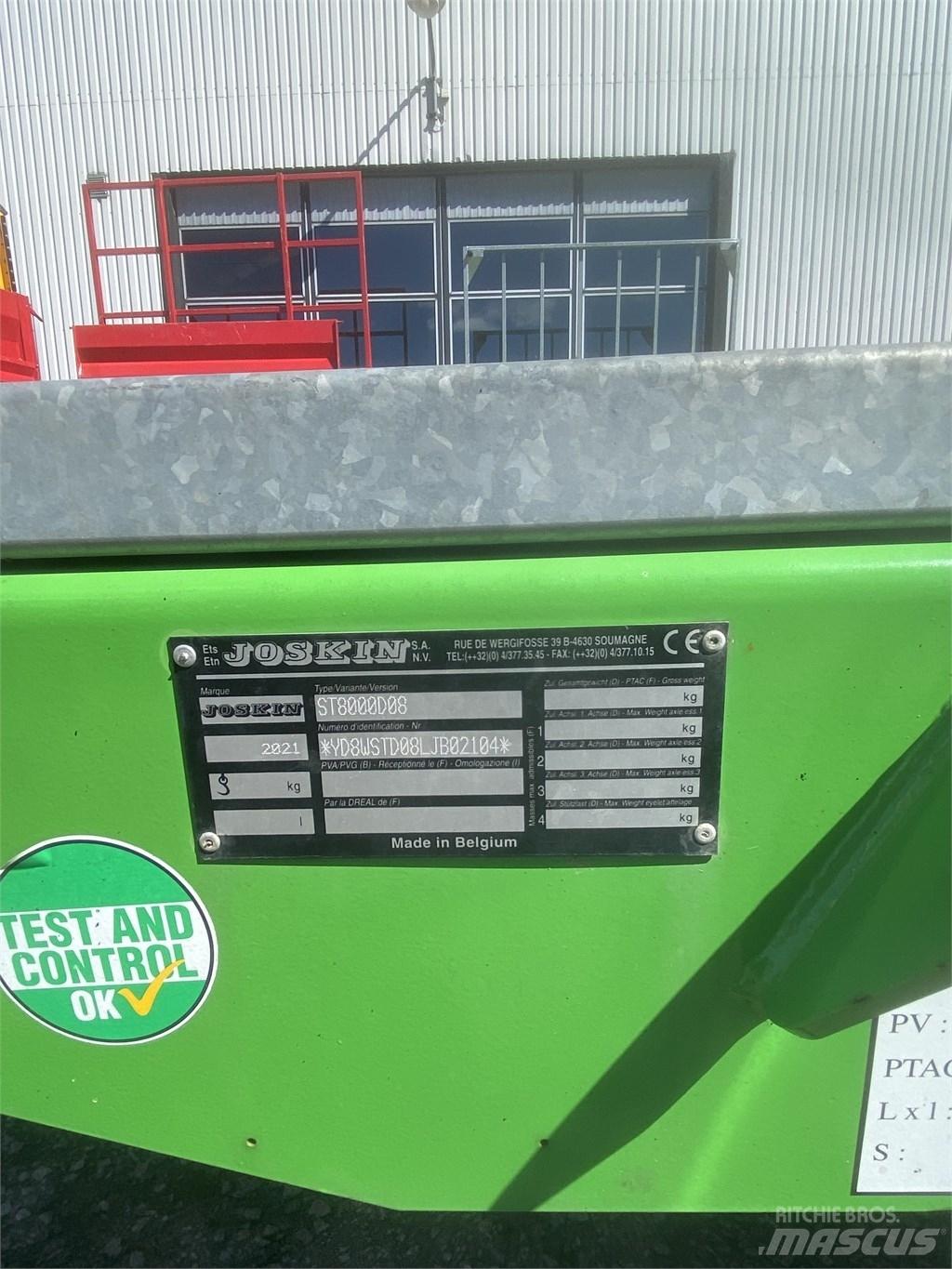Joskin S80D11 Prikolica za bale
