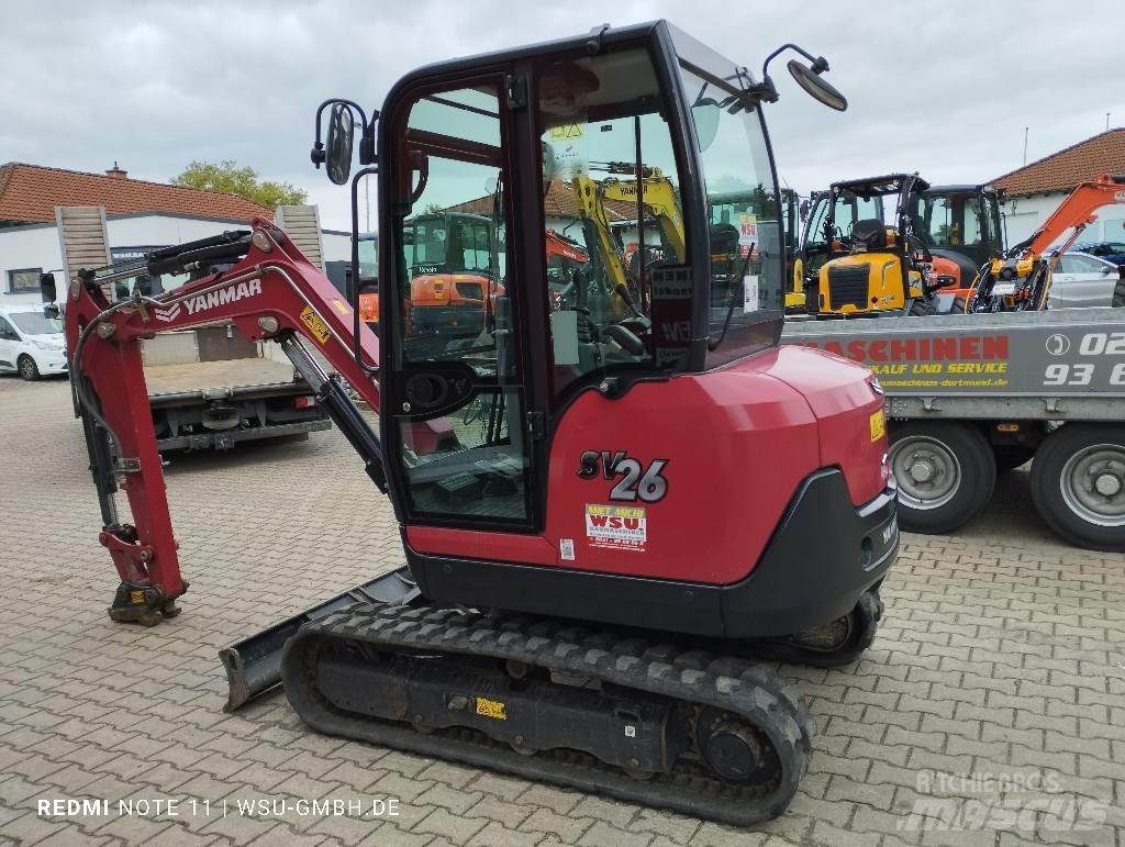 Yanmar SV 26 Mini bagri <7t