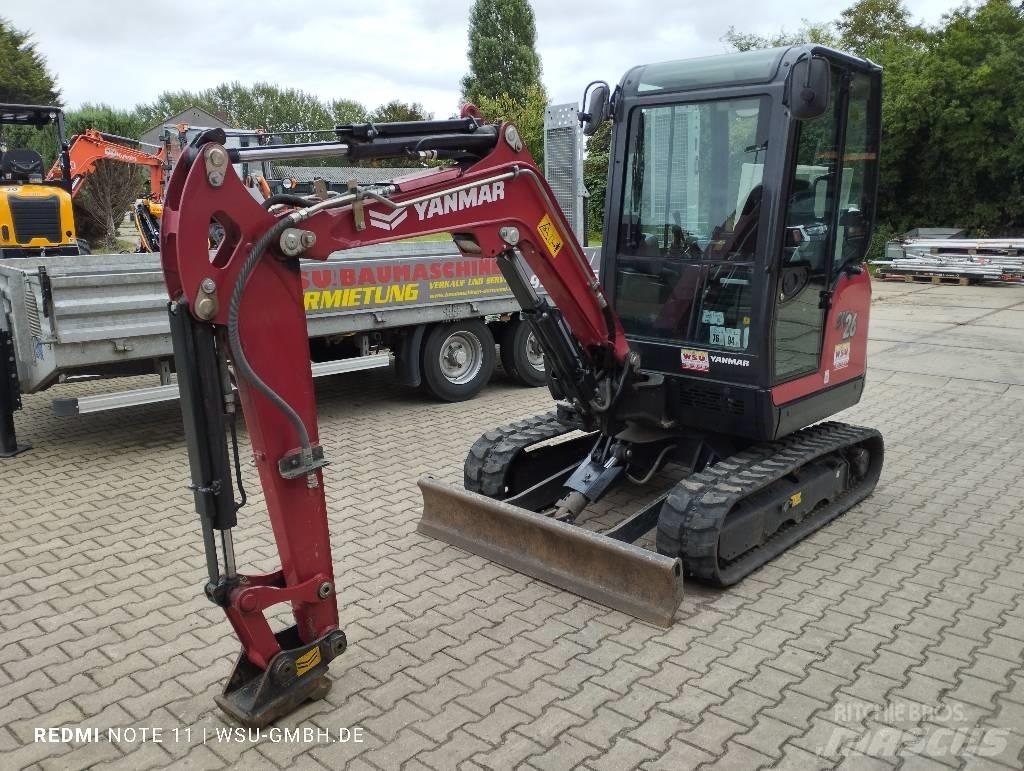 Yanmar SV 26 Mini bagri <7t