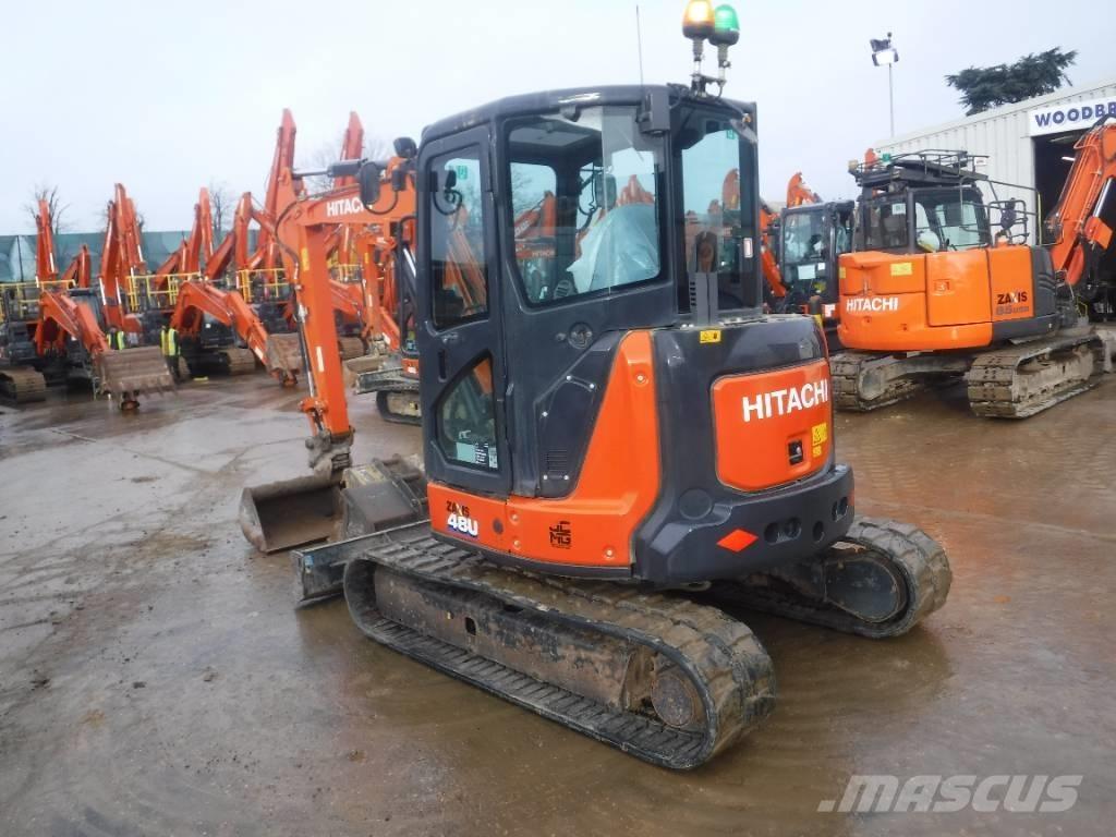 Hitachi ZX 48 U-6 Mini bagri <7t