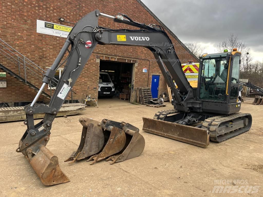 Volvo ECR 88 D PRO Midi bagri 7t – 12t