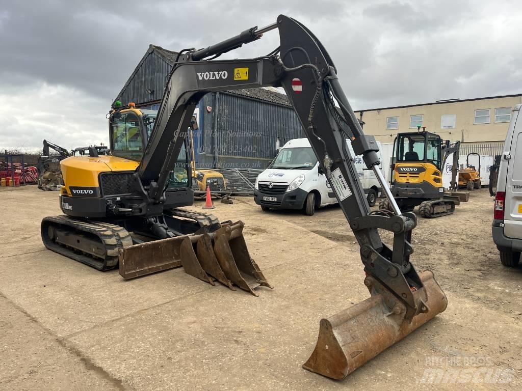 Volvo ECR 88 D PRO Midi bagri 7t – 12t