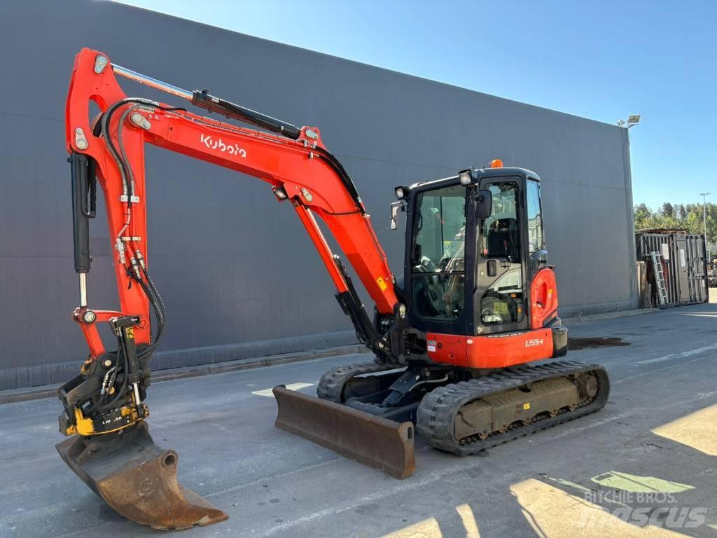 Kubota U 55-4 Mini bagri <7t