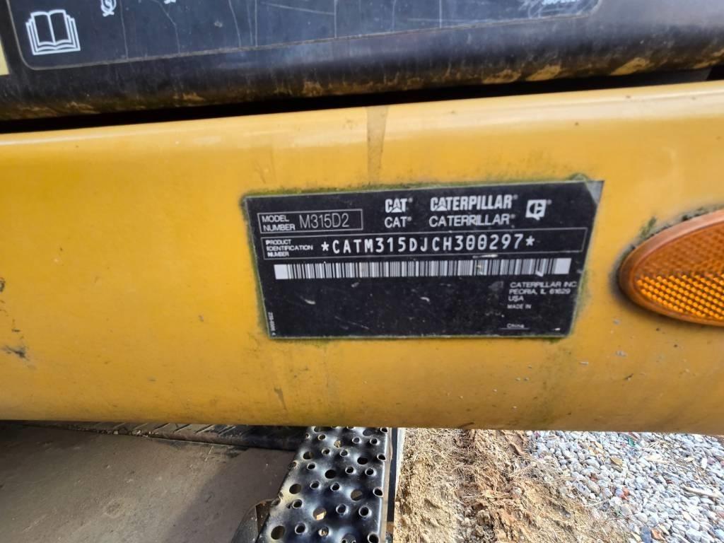 CAT M 315 D Bagri na kolesih