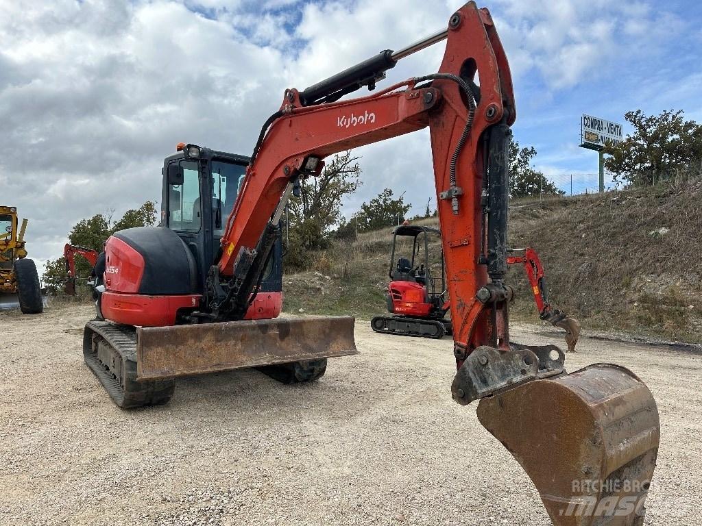 Kubota KX 055-4 Mini bagri <7t