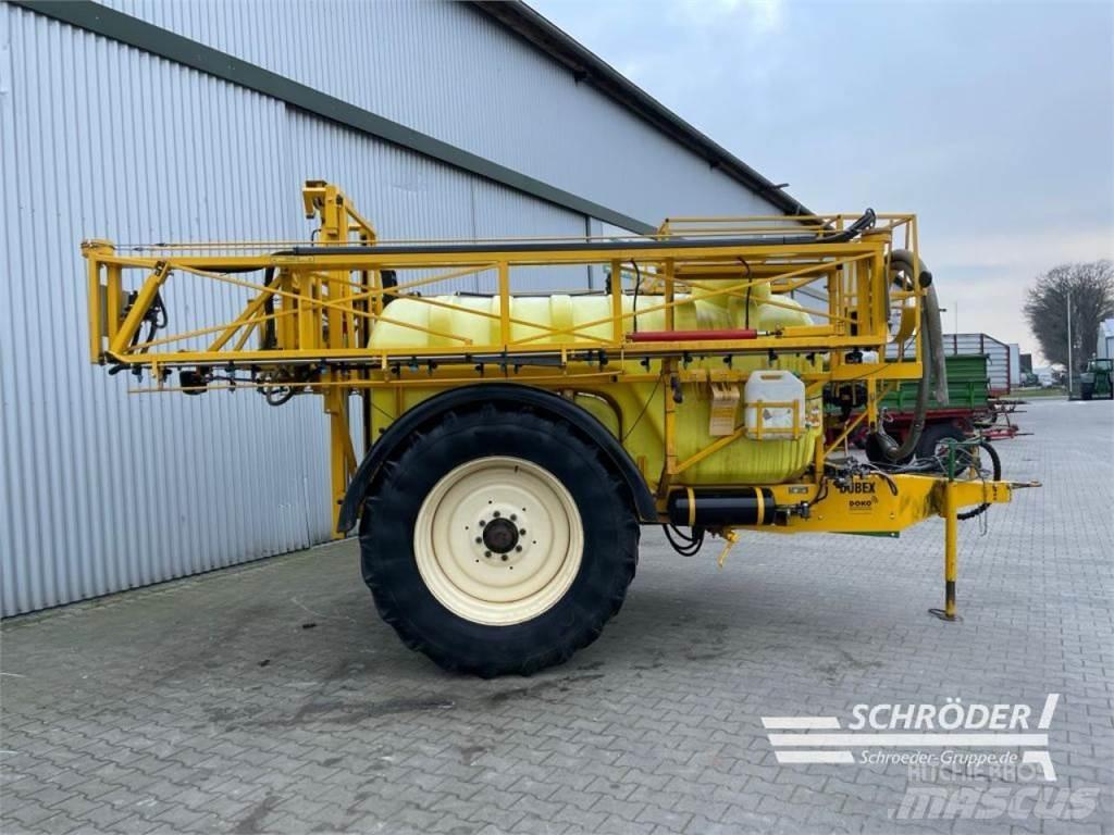 Dubex MENTOR 9804 Vlečne škropilnice
