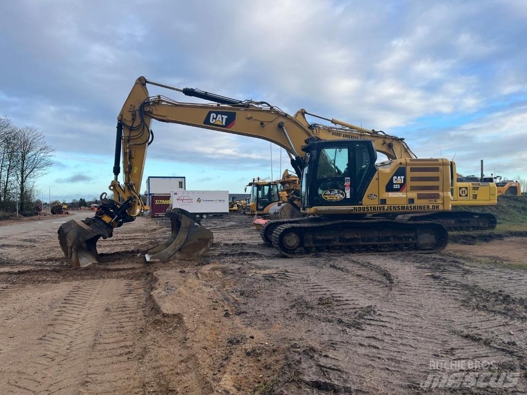 CAT 323 Nextgen Bagri goseničarji