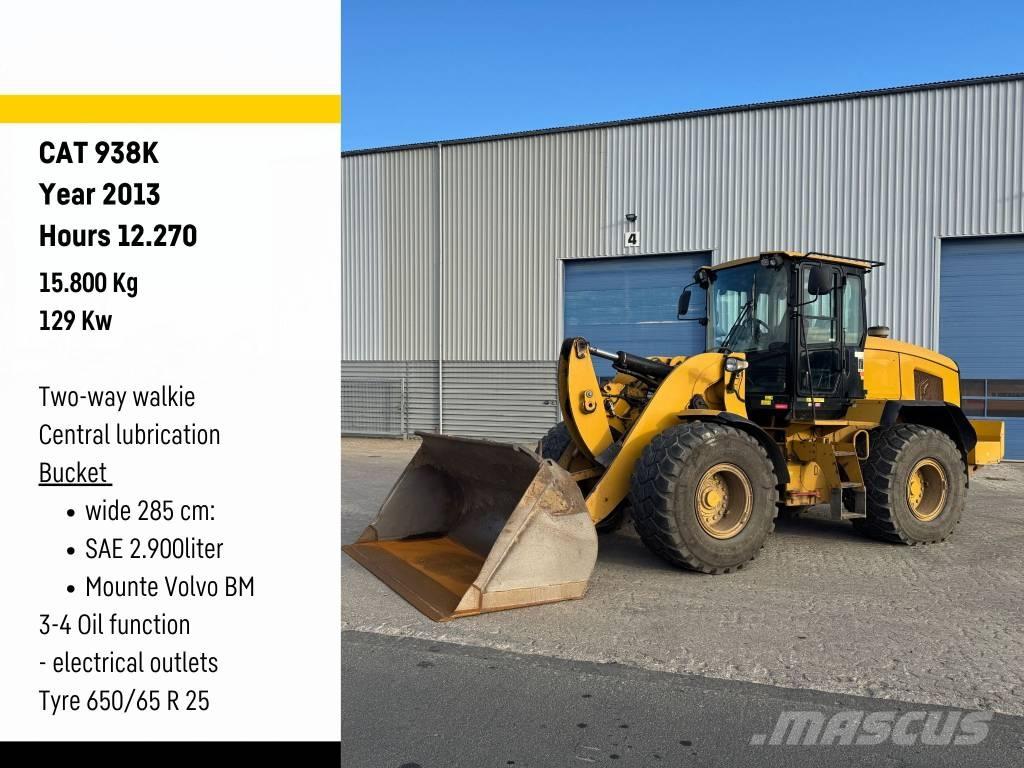 CAT 938 K Kolesni nakladalci