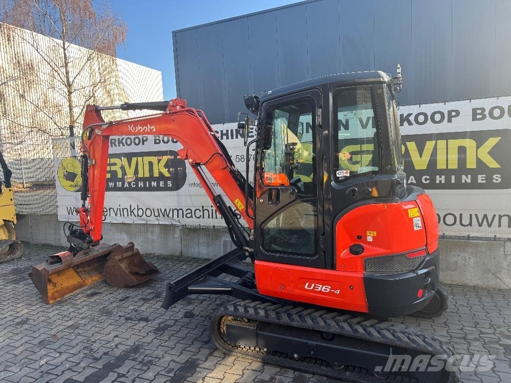 Kubota U 36-4 Mini bagri <7t