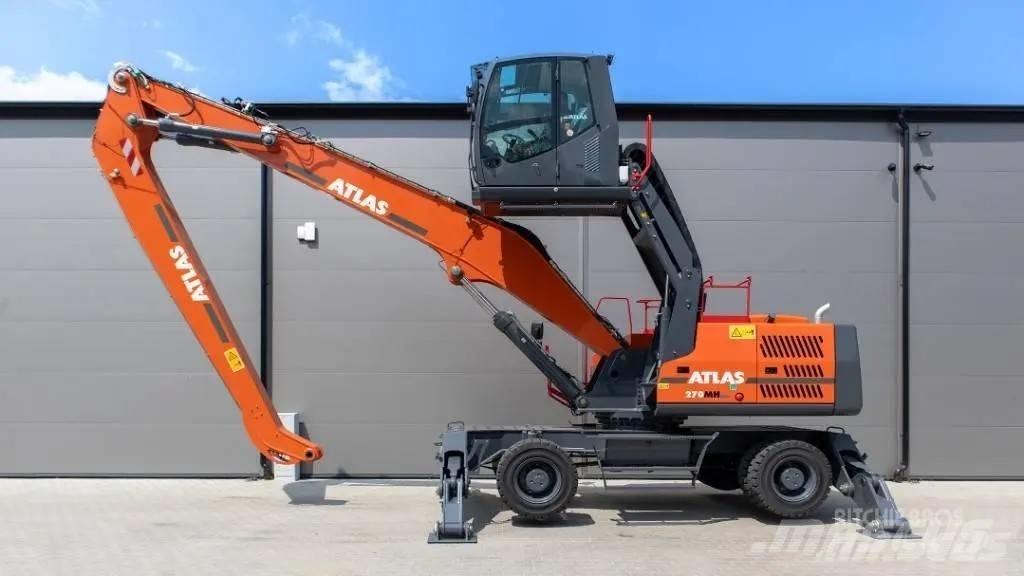 Atlas 270 M H Bagri na kolesih