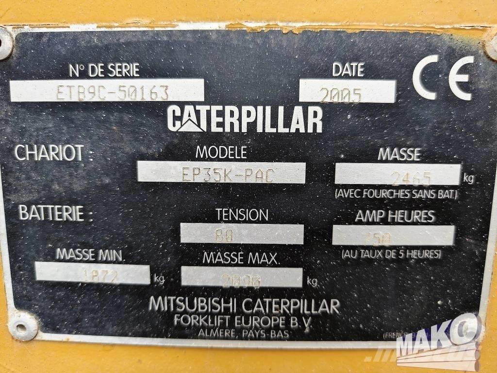 CAT EP 35 K PAC Električni viličarji