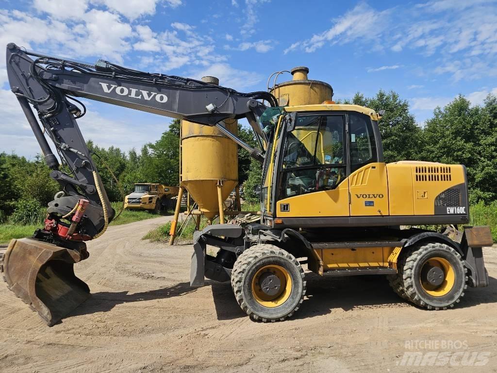 Volvo EW 160 C Bagri na kolesih