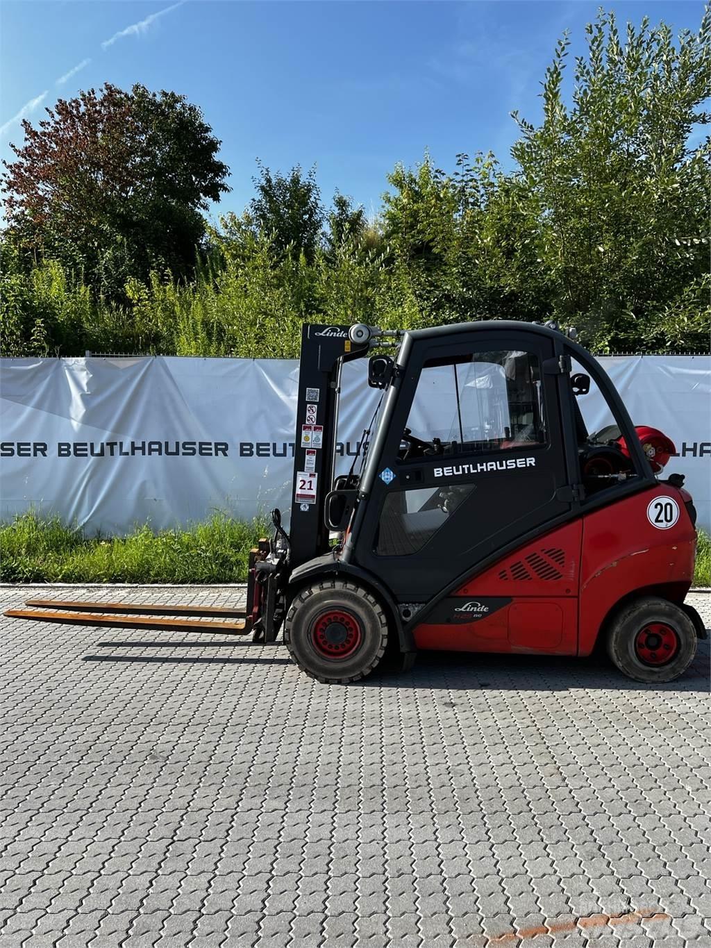Linde H25T/600 Plinski viličarji