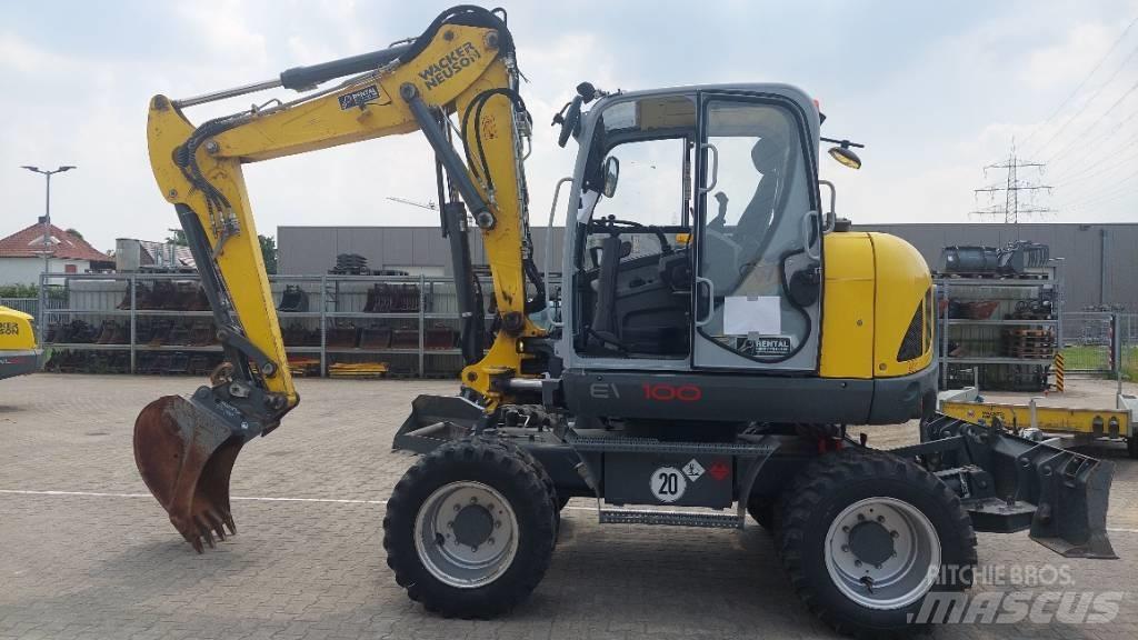 Wacker Neuson EW100 Bagri na kolesih