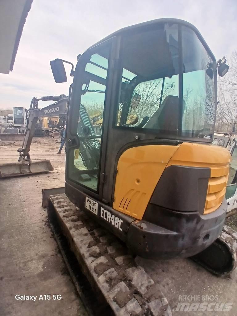 Volvo ECR 48 C Mini bagri <7t