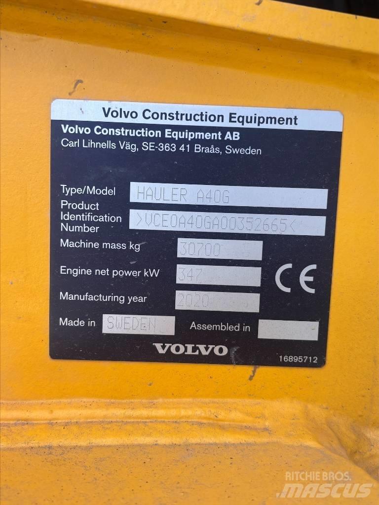 Volvo A40G Zglobni demperji