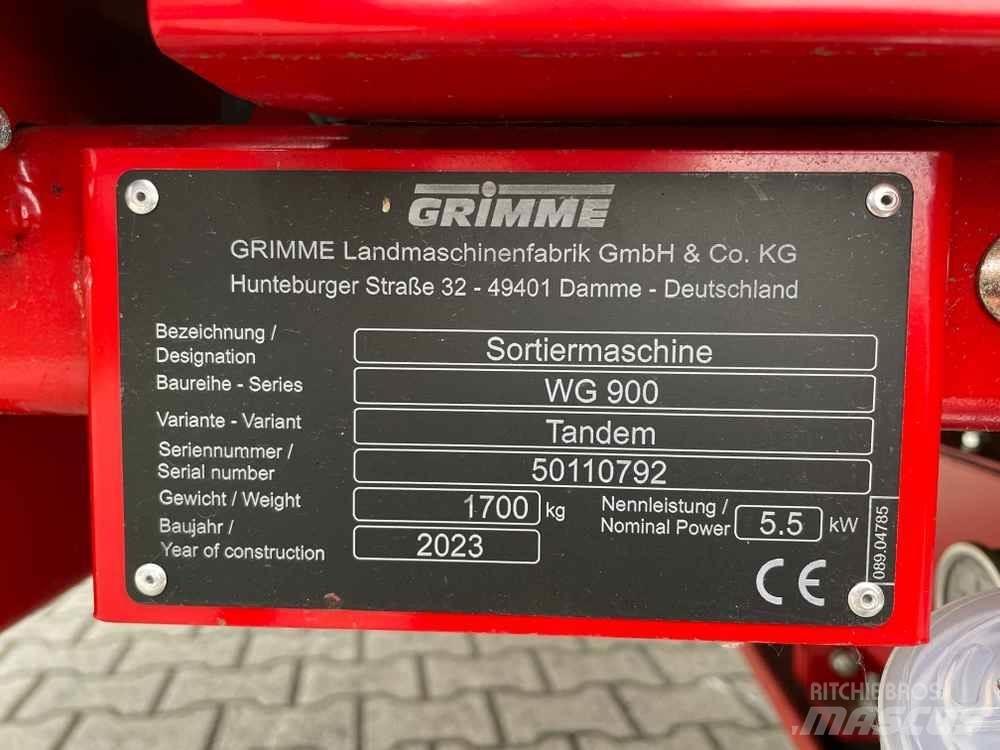 Grimme WG 900 Sortirna oprema