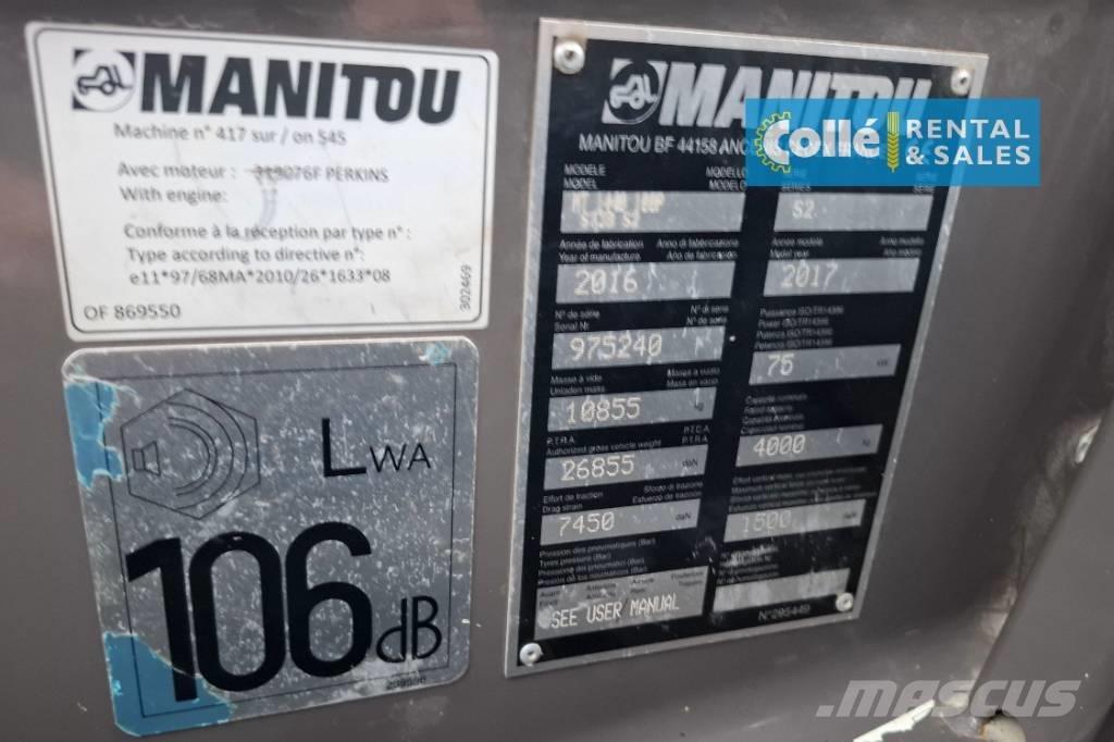 Manitou MT 1440 | 2016 Teleskopski viličarji