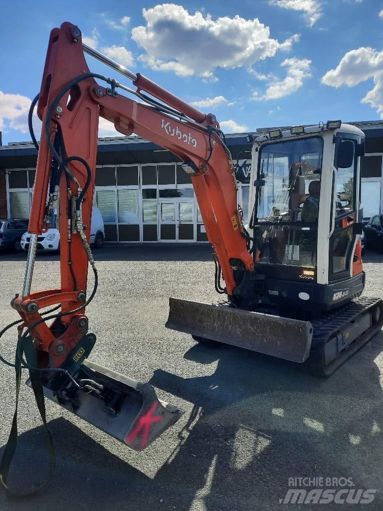 Kubota U 30-3 Mini bagri <7t