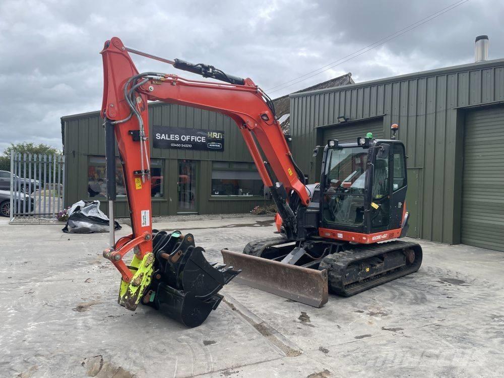 Kubota KX 080-4 Midi bagri 7t – 12t