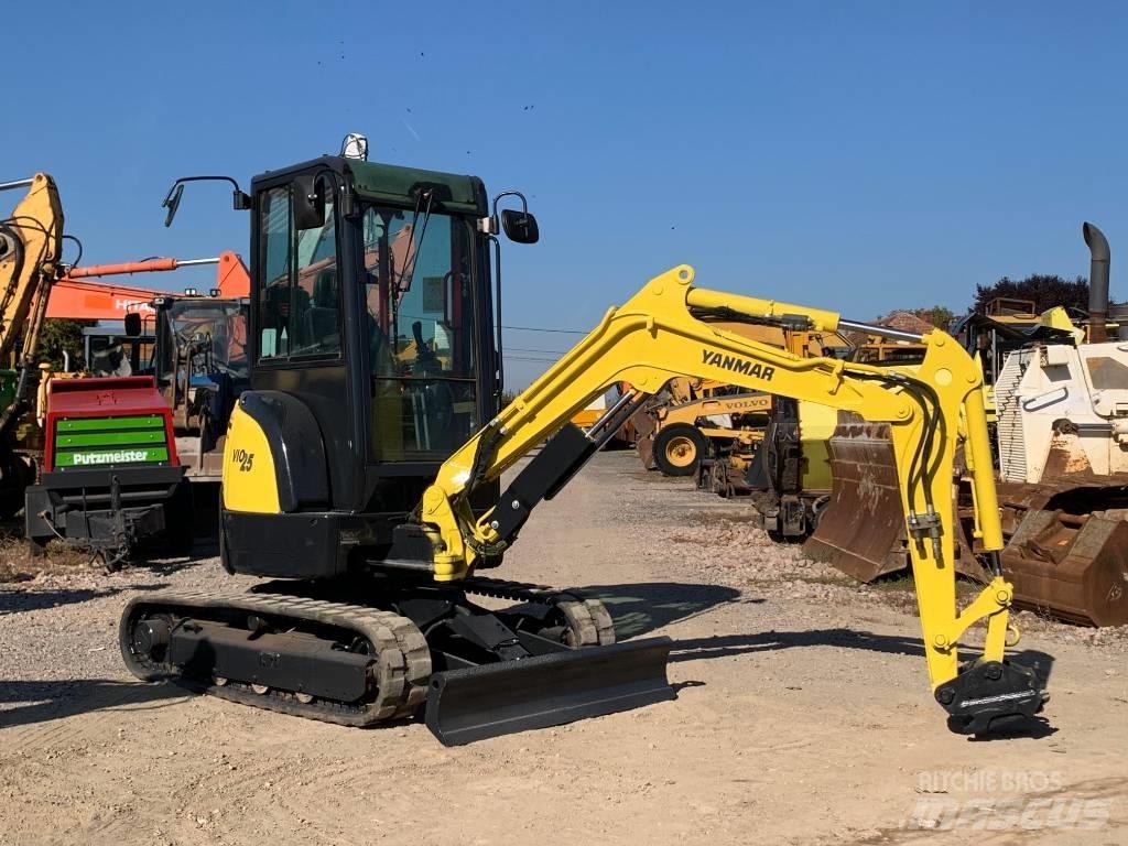 Yanmar Vio 25-4 Mini bagri <7t