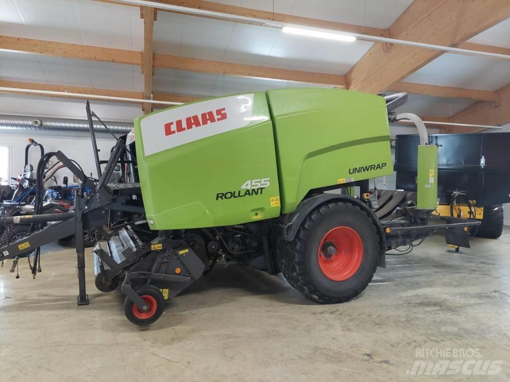 CLAAS Uniwrap 455 RC Balirke (okrogle bale)