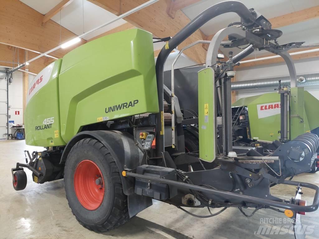 CLAAS Uniwrap 455 RC Balirke (okrogle bale)