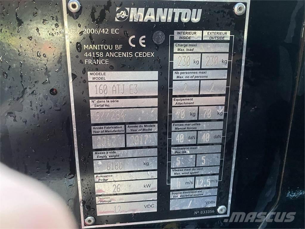 Manitou 160ATJ RC Zglobne dvižne ploščadi