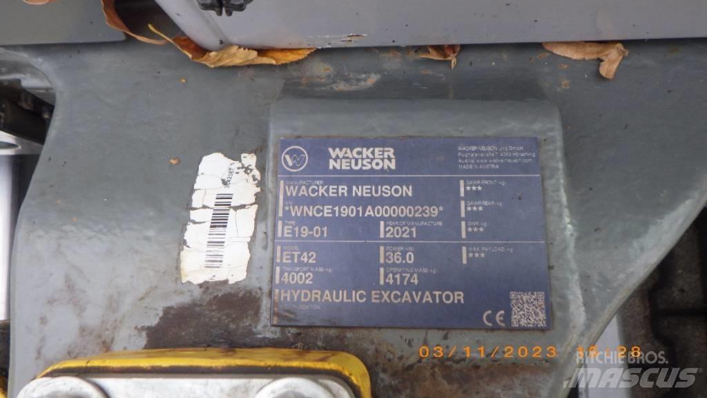 Wacker Neuson ET42 Bagri goseničarji