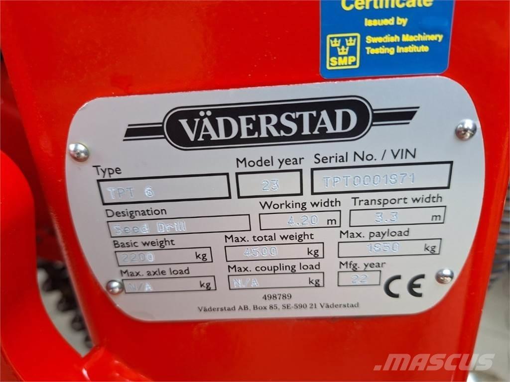 Väderstad TPT-6 Sejalnice