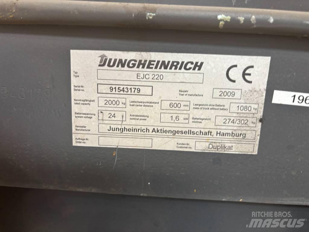 Jungheinrich EJC220 Ročni električni viličar