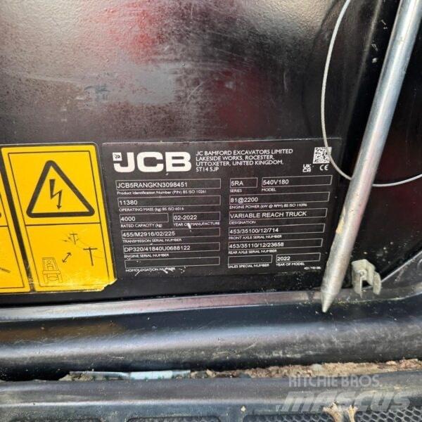 JCB 540-180 Teleskopski viličarji