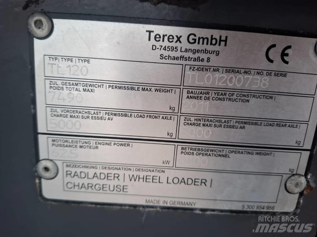 Terex TL 120 Kolesni nakladalci