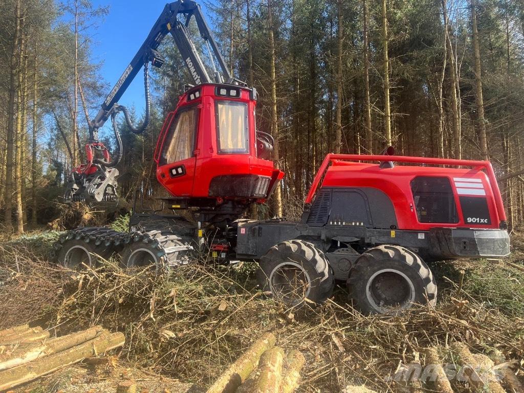 Komatsu 901 XC Harvesterji