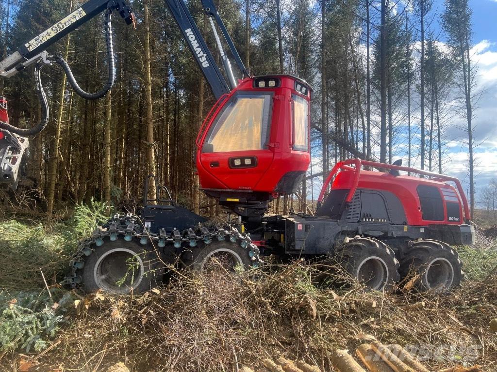 Komatsu 901 XC Harvesterji