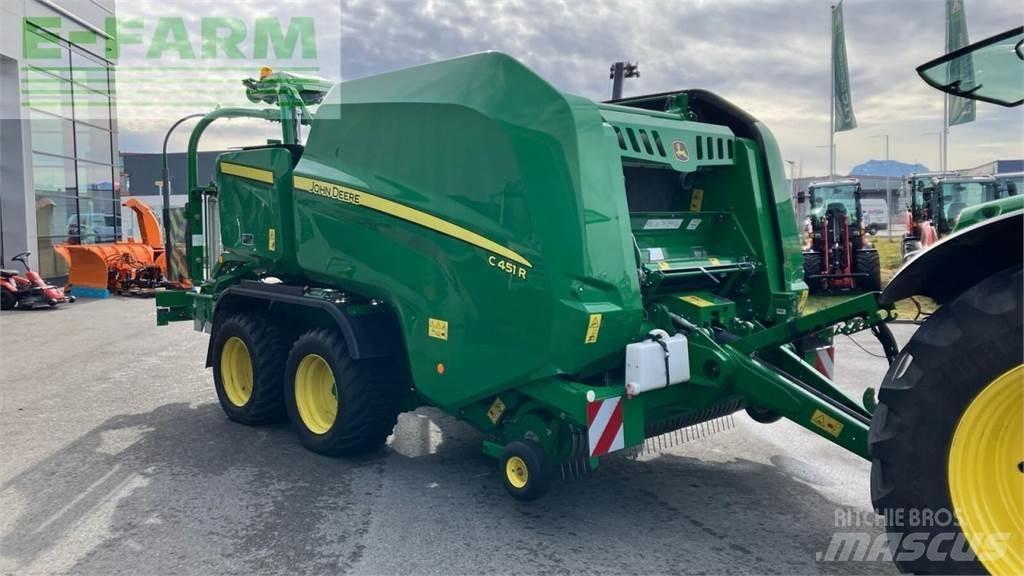 John Deere c451r Balirke (kvadratne bale)