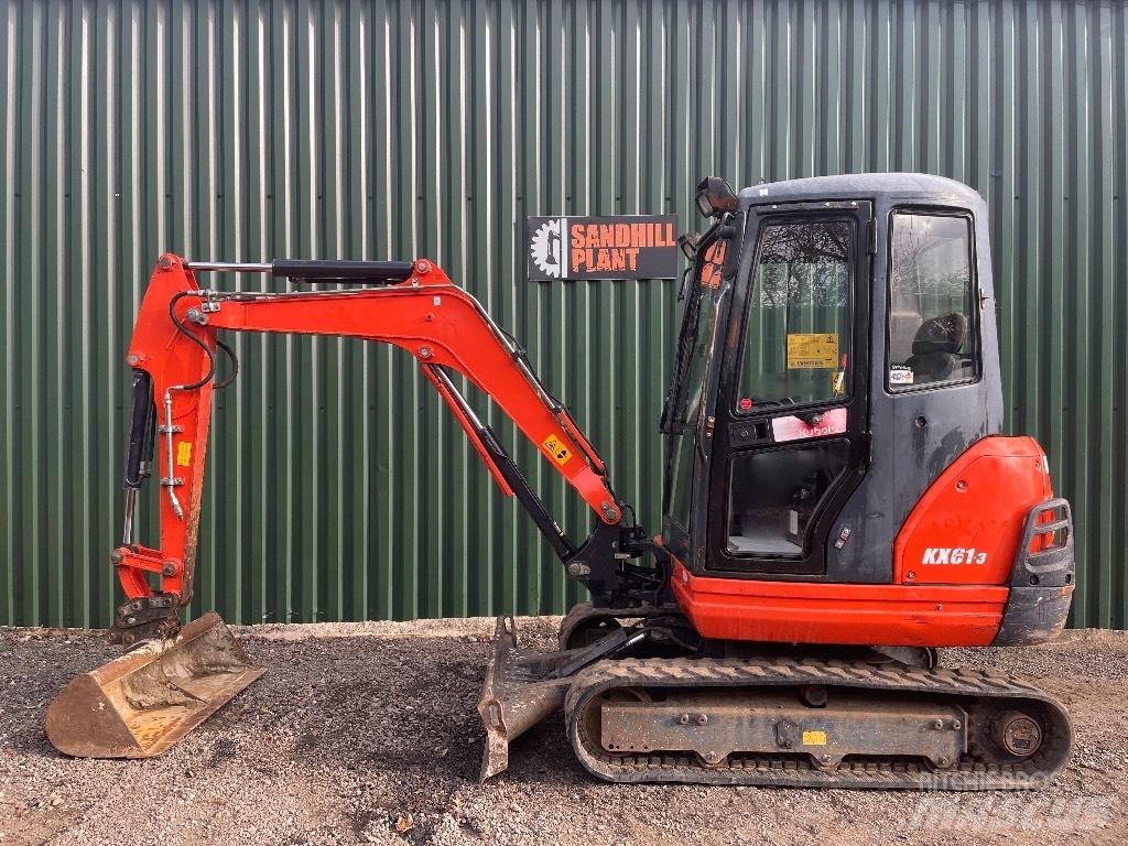 Kubota KX 61-3 Mini bagri <7t