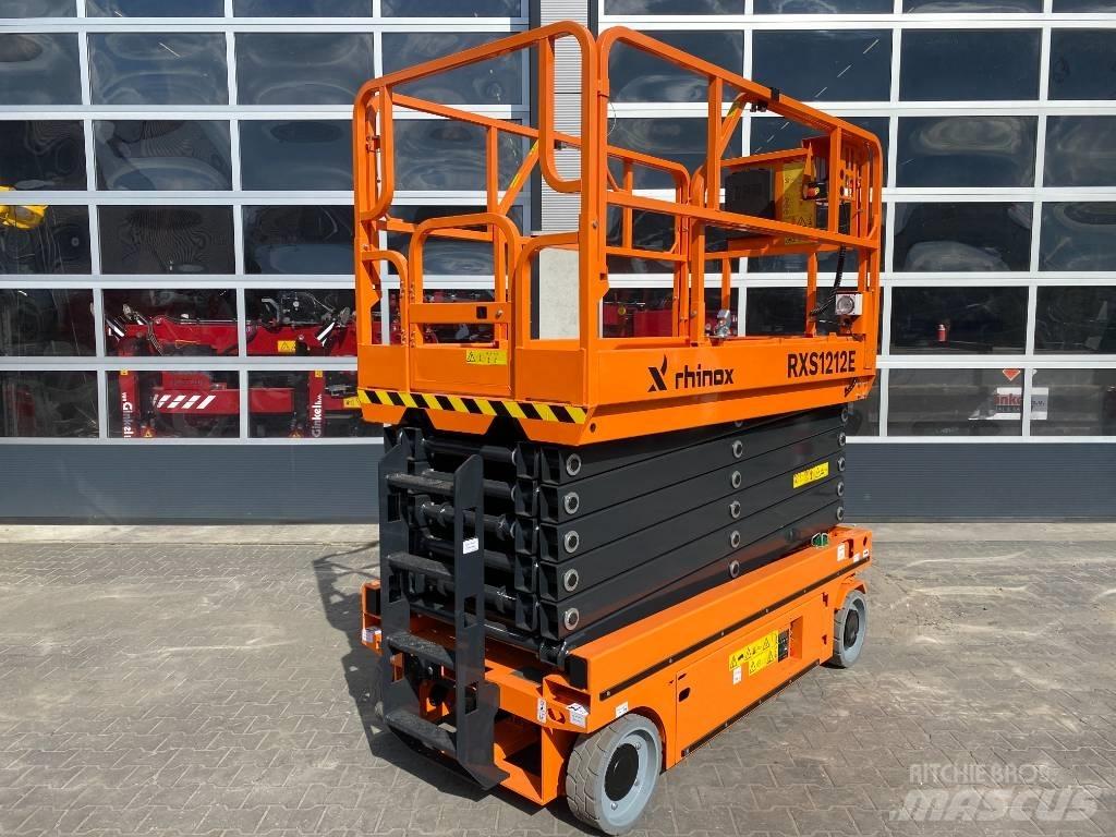 Rhinox RXS1212E Škarjaste dvižne ploščadi