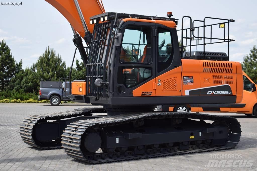 Doosan DX 225 LC-5 Bagri goseničarji