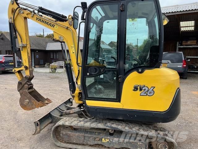 Yanmar SV 26 Mini bagri <7t
