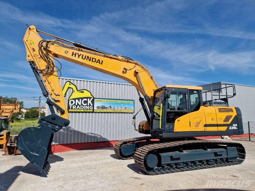 Hyundai HX 220 L Bagri goseničarji