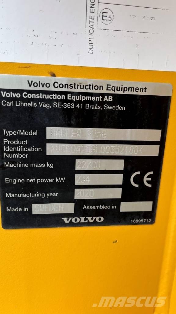 Volvo A25G Togi demperi