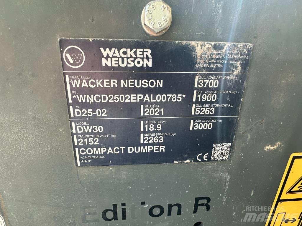 Wacker Neuson DW 30 Ne cestni demperji