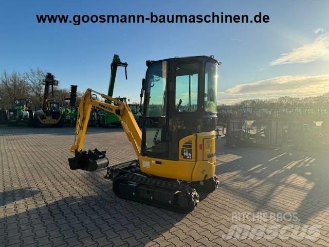 Komatsu PC 16 R-3HS Mini bagri <7t
