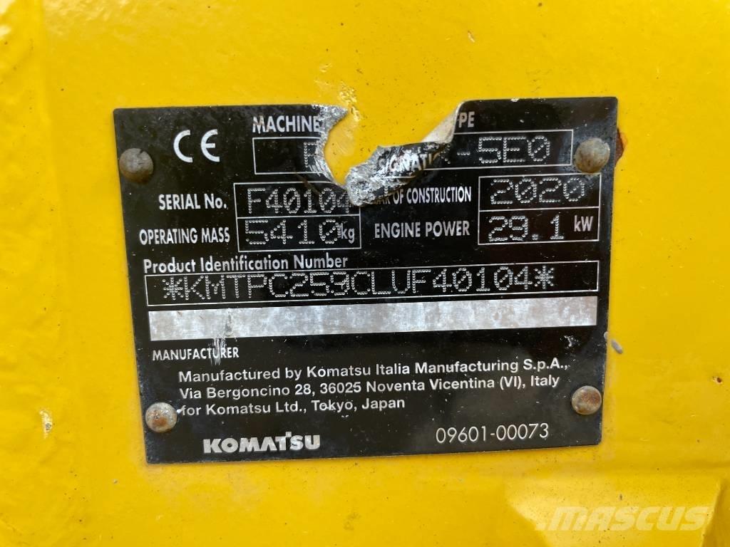 Komatsu PC 55 MR-5E0 Mini bagri <7t