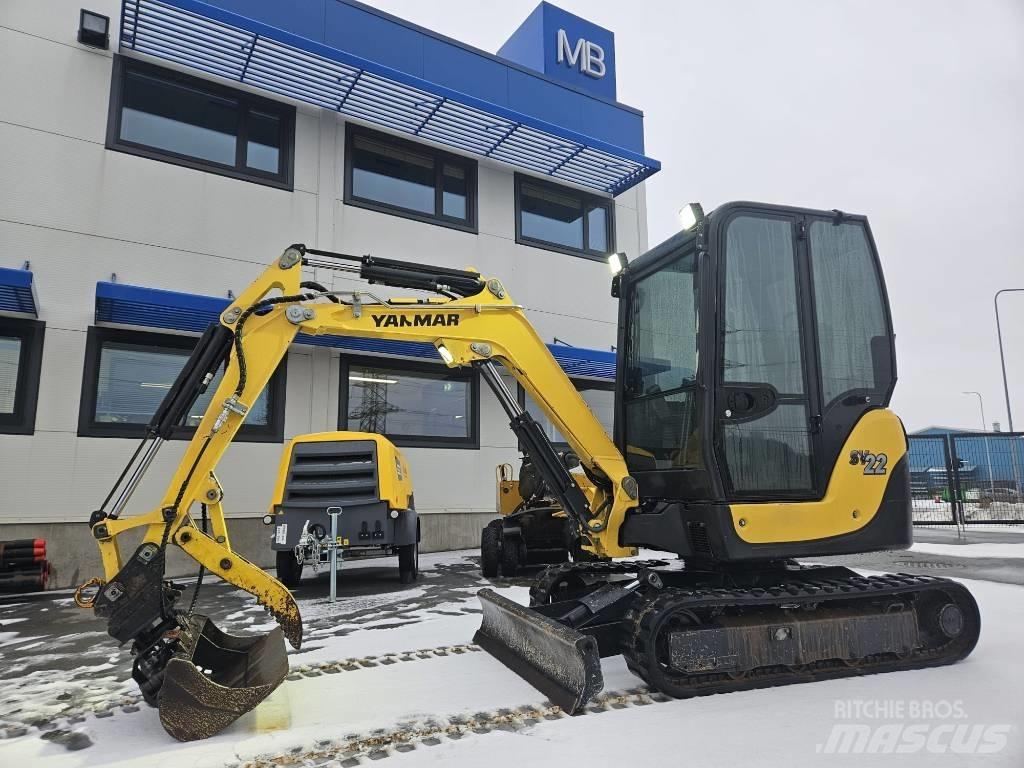 Yanmar SV22 Mini bagri <7t