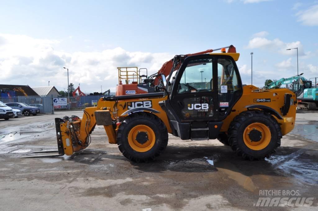 JCB 540-140 Teleskopski viličarji