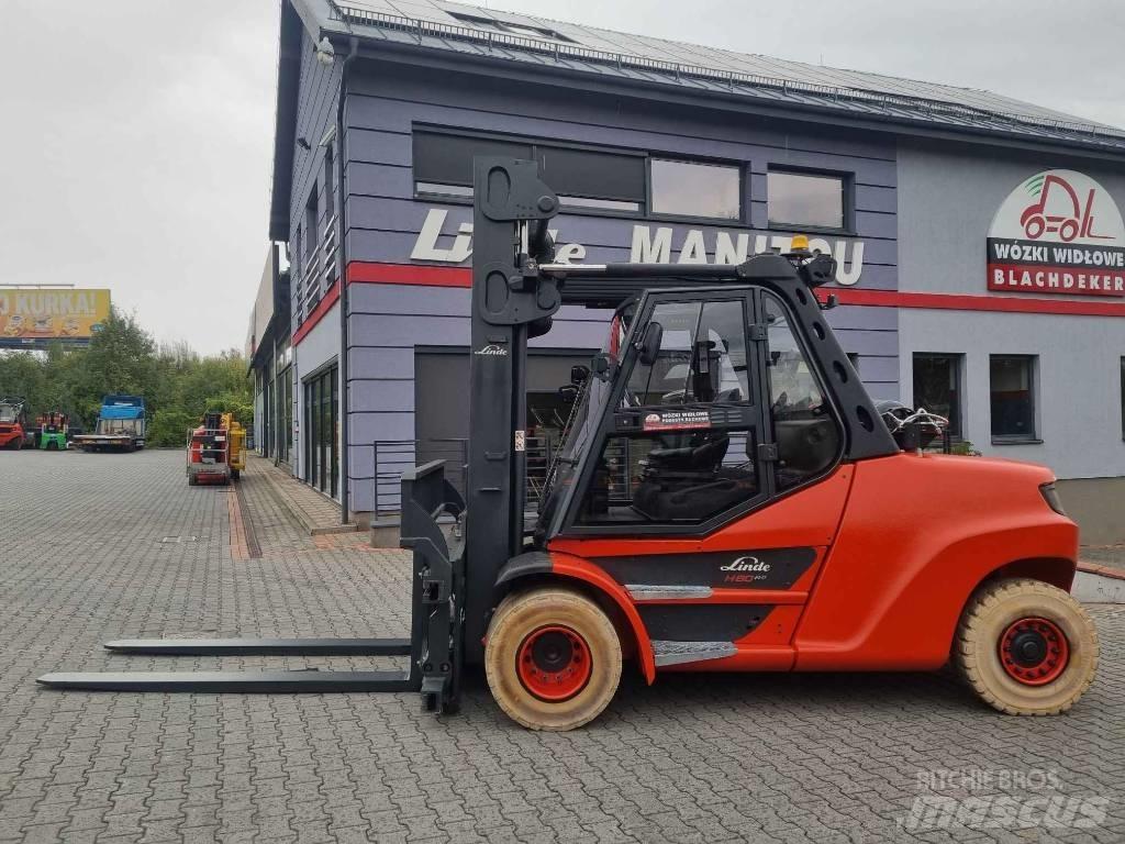 Linde H80T-03/1100 Plinski viličarji