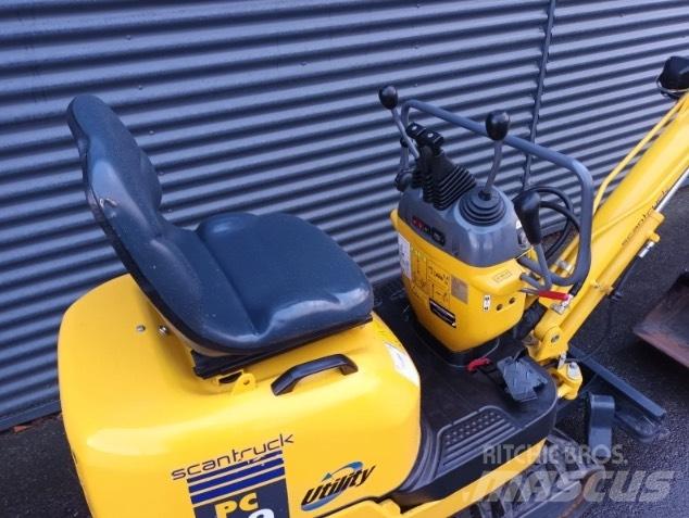 Komatsu PC 9 Mini bagri <7t